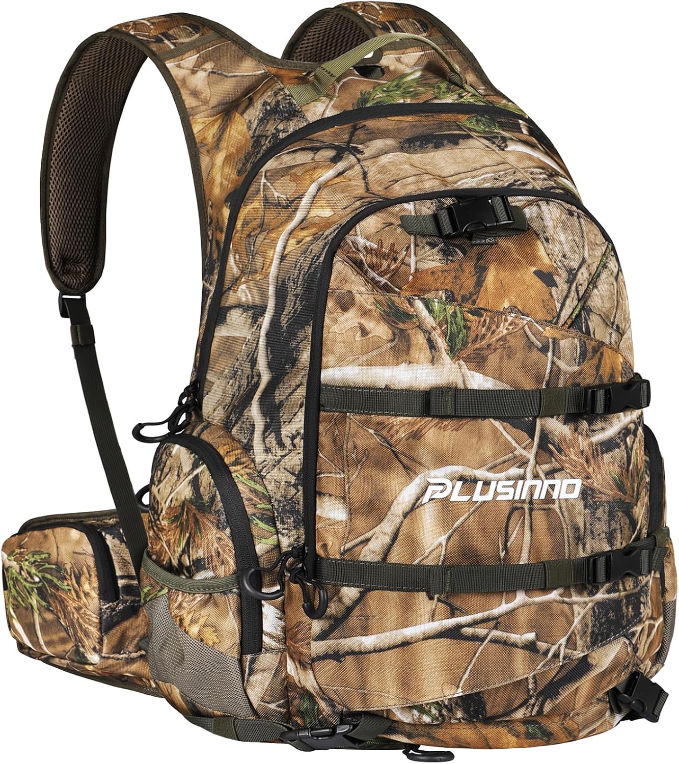 PLUSINNO Hunting Backpack for Hunting Essentials. 45L Waterproof Hunting Gear